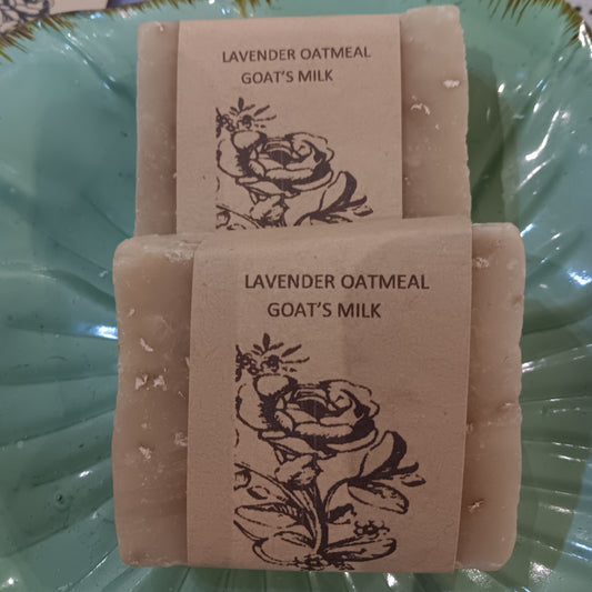 Lavender Oatmeal with Goat's milk