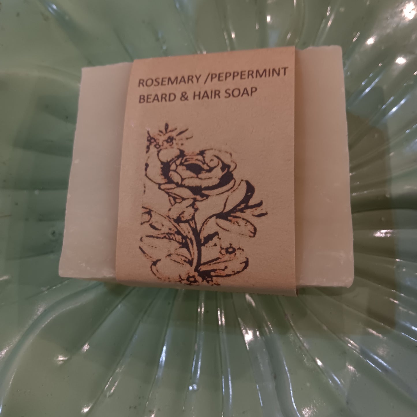 Rosemary Peppermint Body and Hair Soap - All Natural